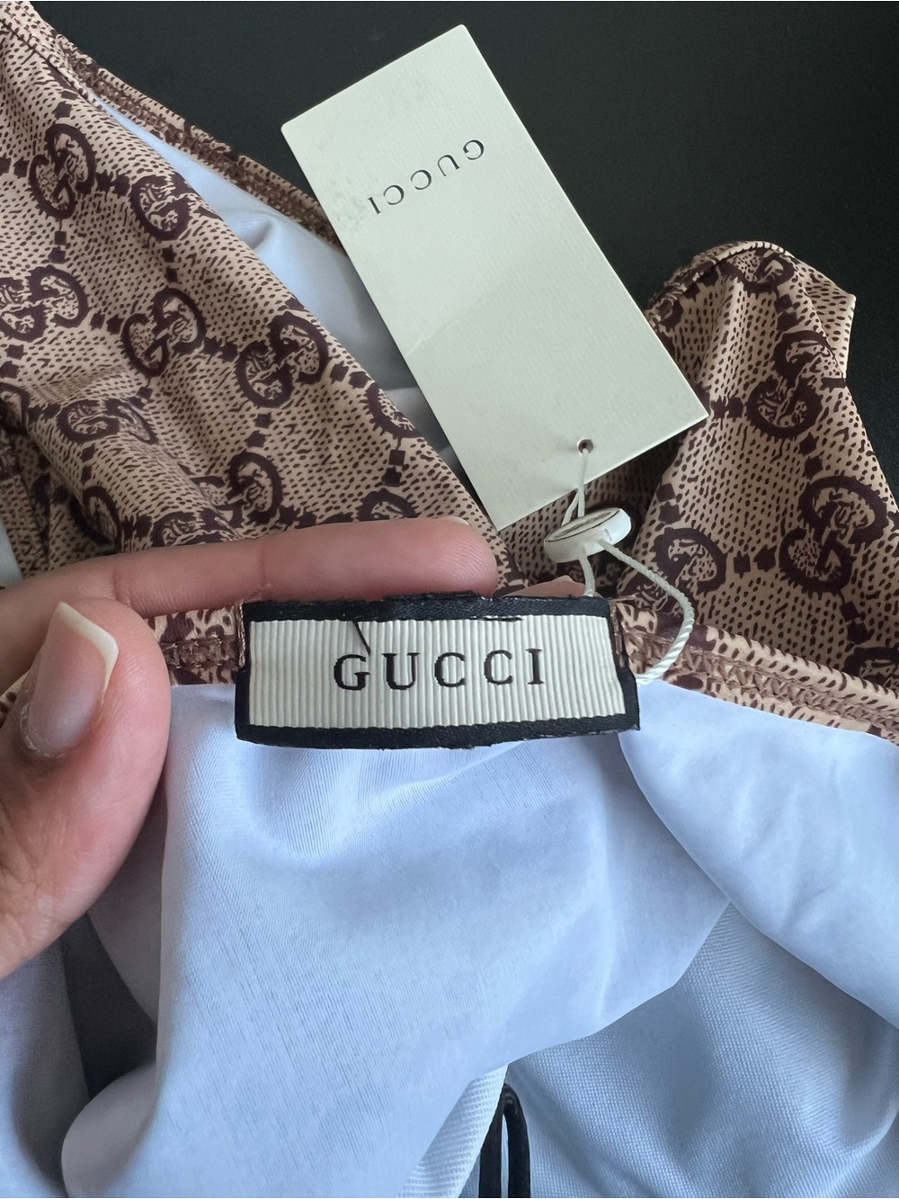 Gucci GG Monogram One-Piece Swimsuit XL NWT - Picture 3 of 6